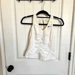 Vintage Nike White Tulle Shirt Size Small